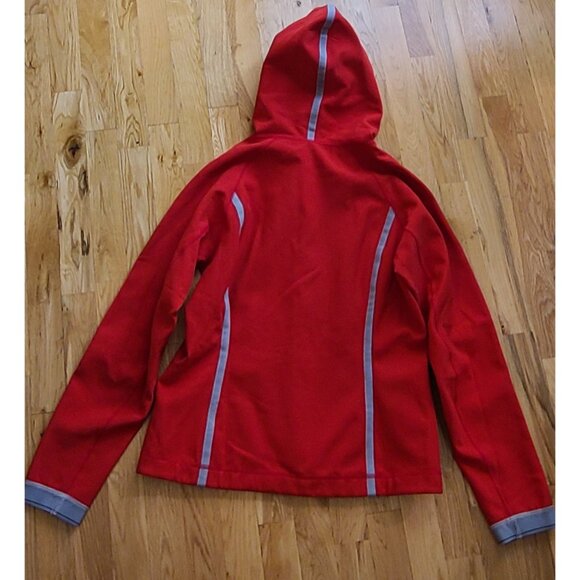 Vintage 90s Nike ACG 2.5 Composite Scuba Jacket Full Zip Hooded Red Medium - Picture 8 of 9